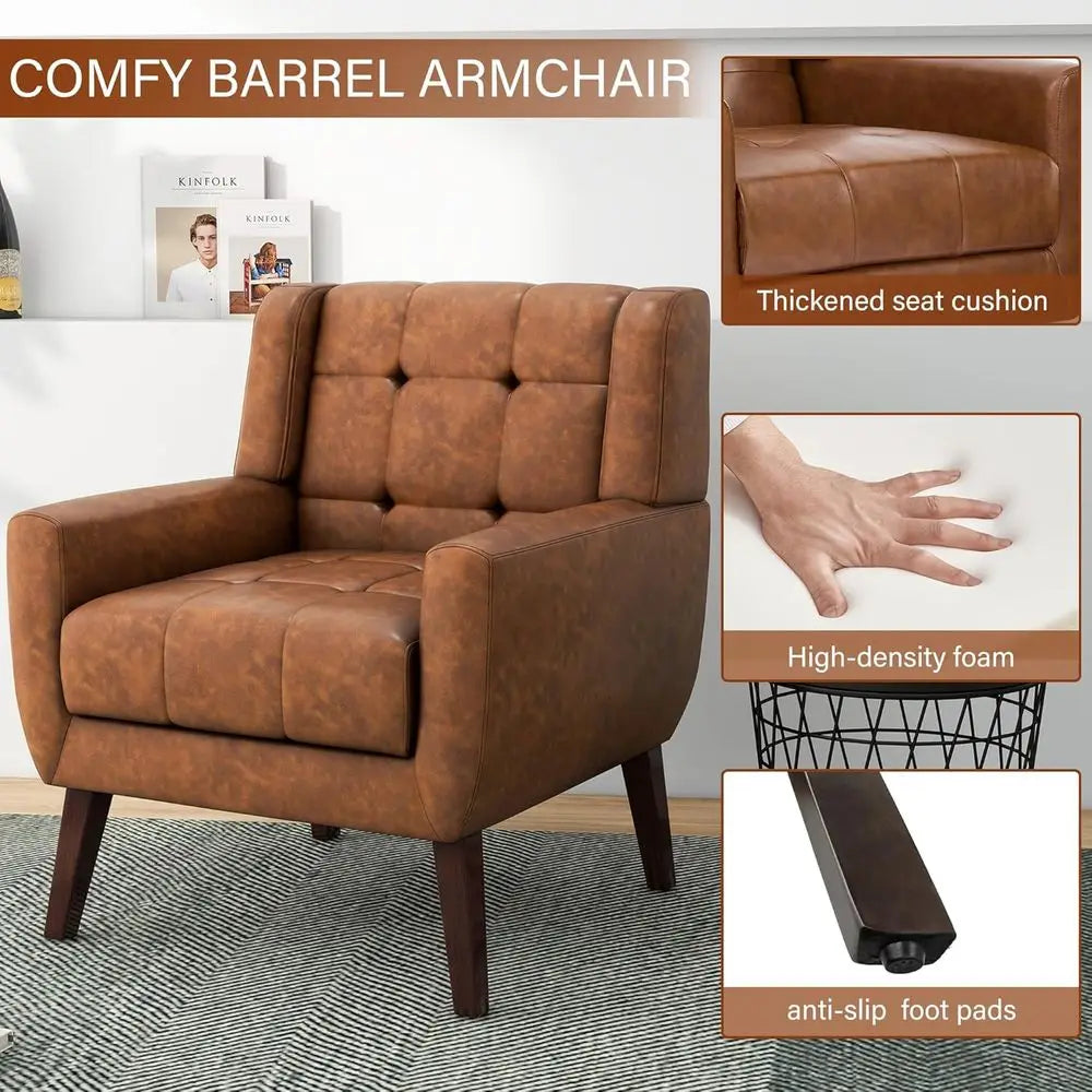 Tufted Accent Chair