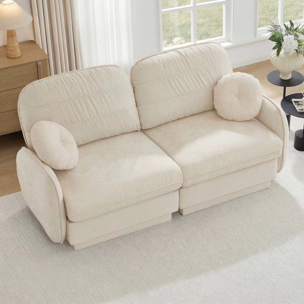 Chenille Loveseat
