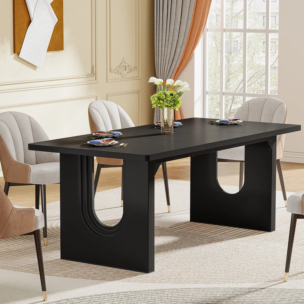 Large Pedestal Dining Table